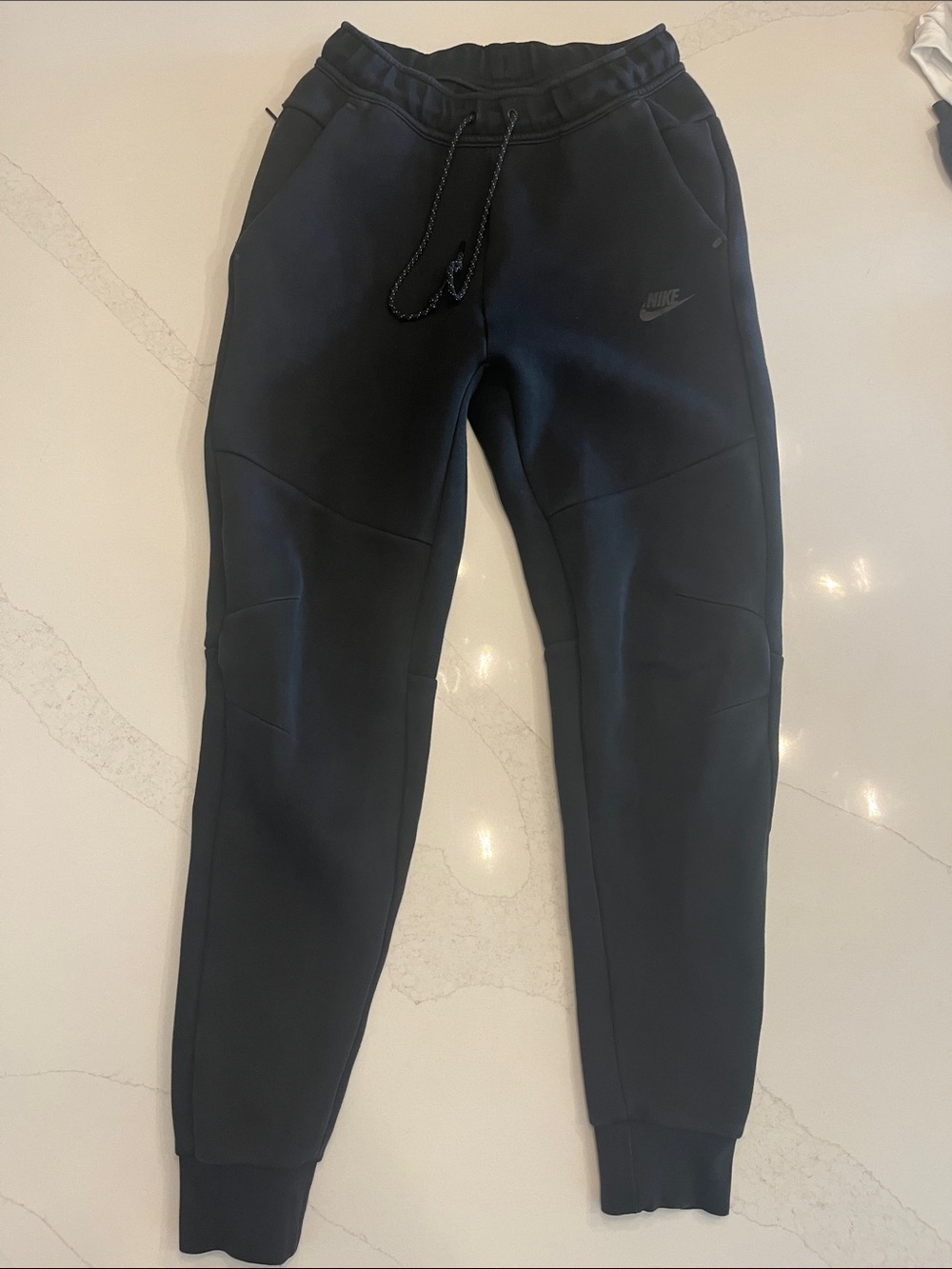 black nike tech pants size s